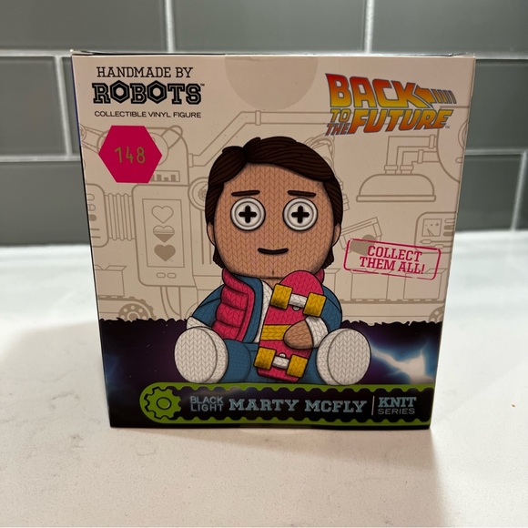 Handmade By Robots Back to the Future Marty McFly Limited Edition Vinyl Figure - Picture 4 of 5